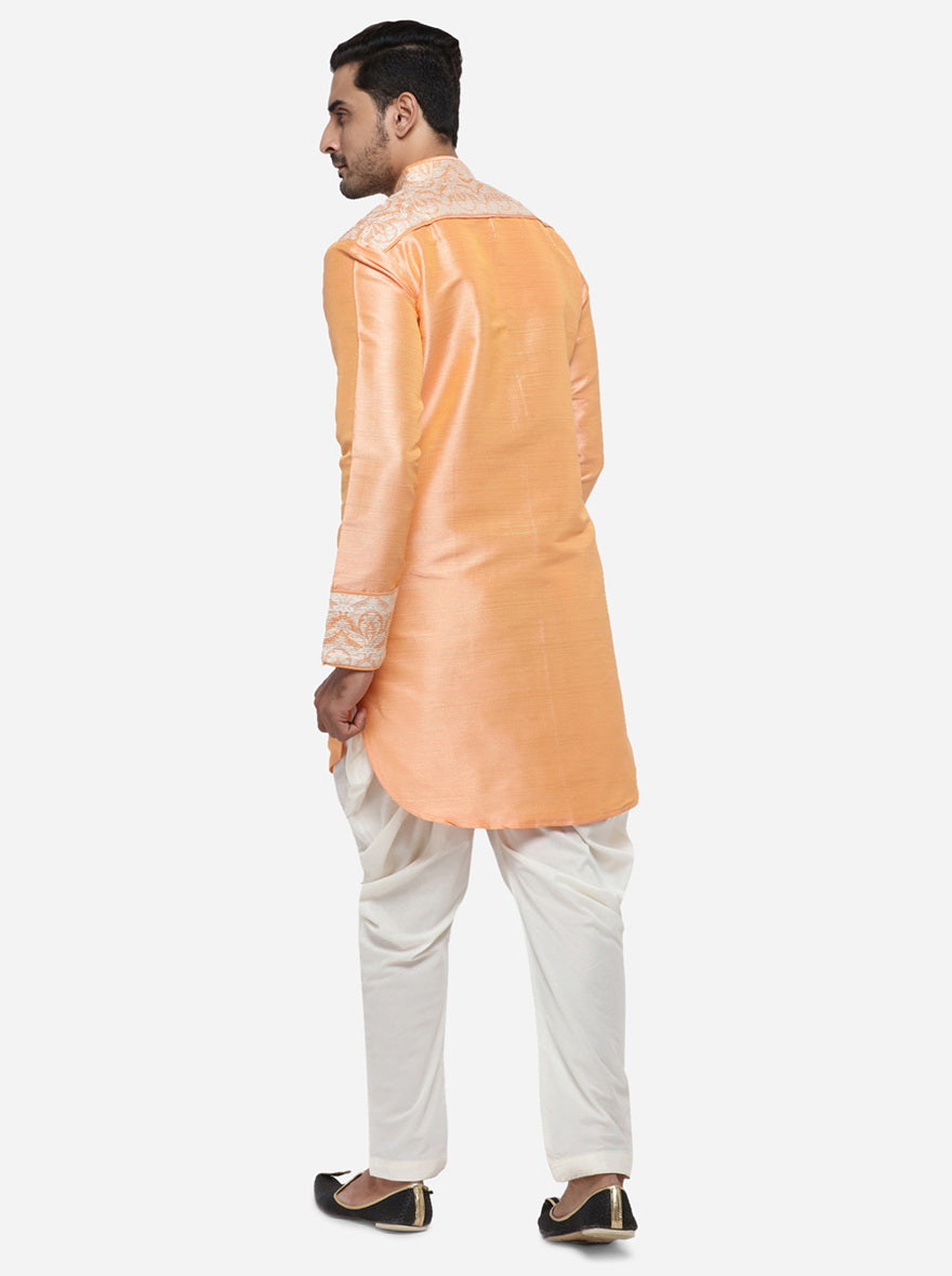 Peach Kurta Set | Azania