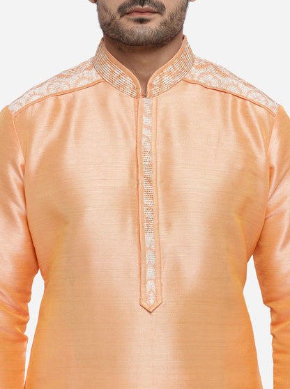 Peach Kurta Set | Azania