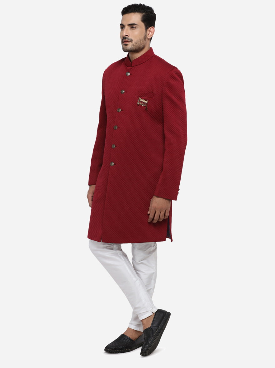 Maroon Indowestern | Azania