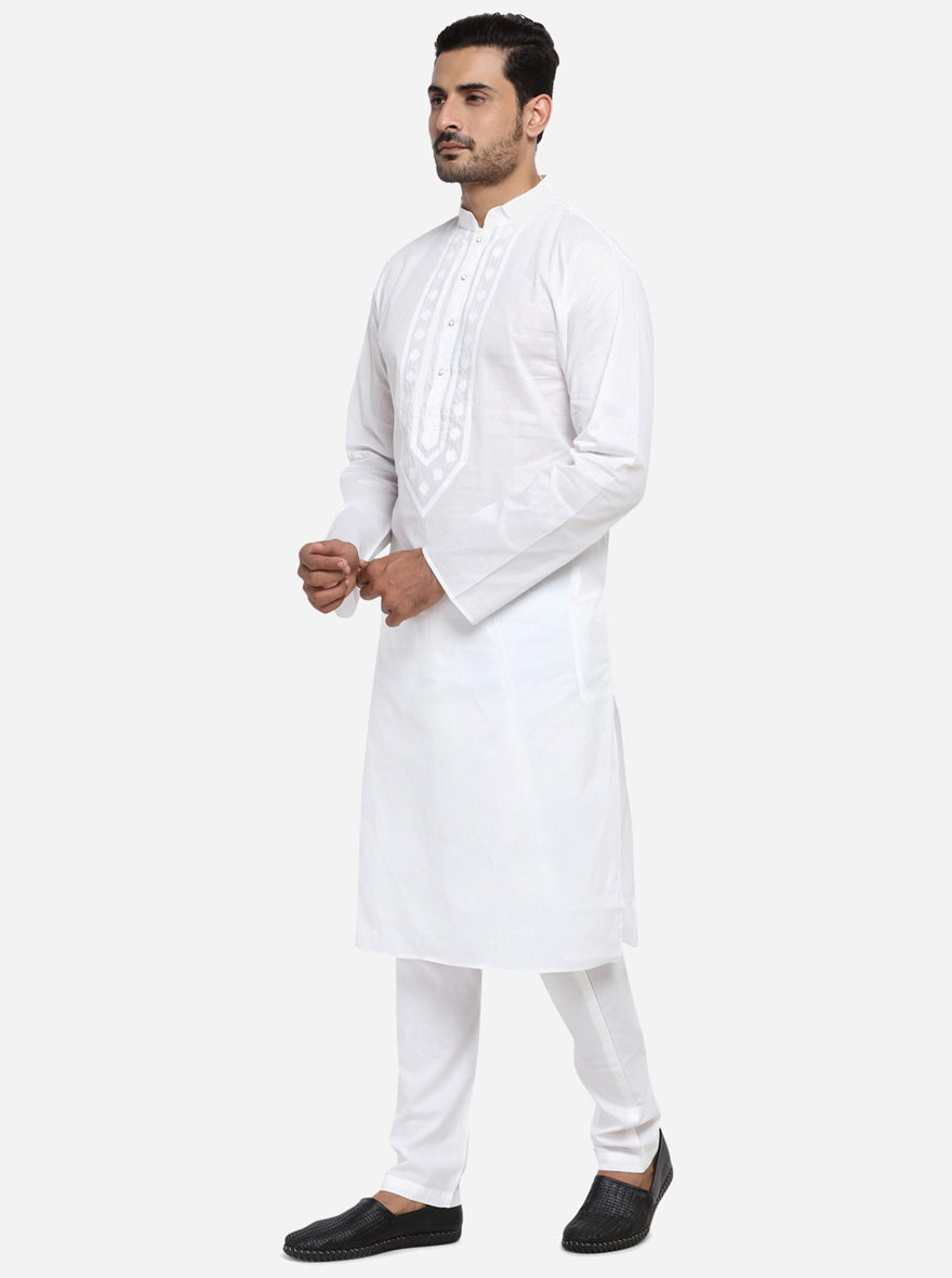 White Kurta Set | Azania