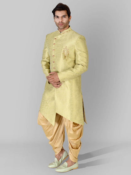 Pistachio Green Indowestern | Azania