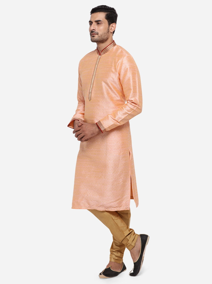 Peach Kurta Set | Azania