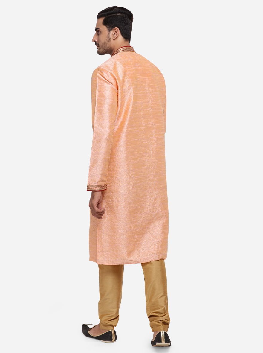 Peach Kurta Set | Azania