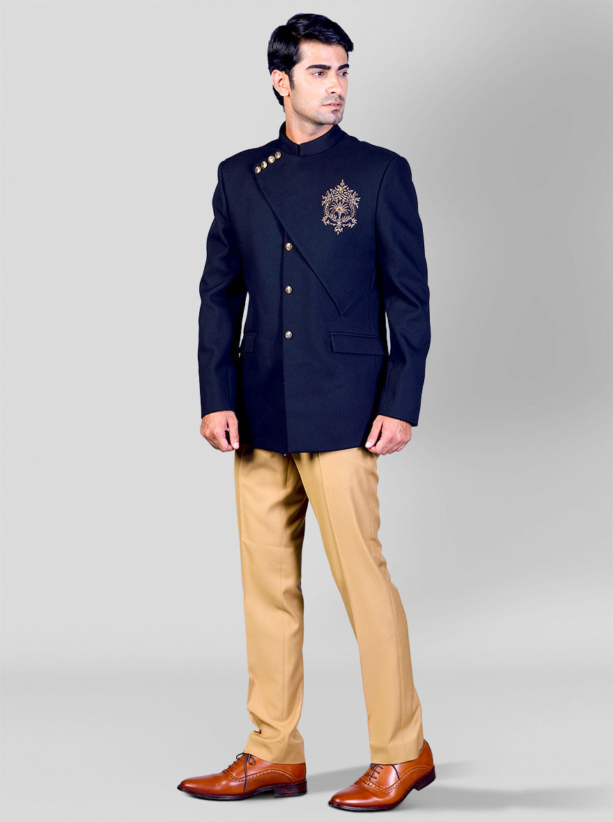 Black Jodhpuri Suit | JadeBlue