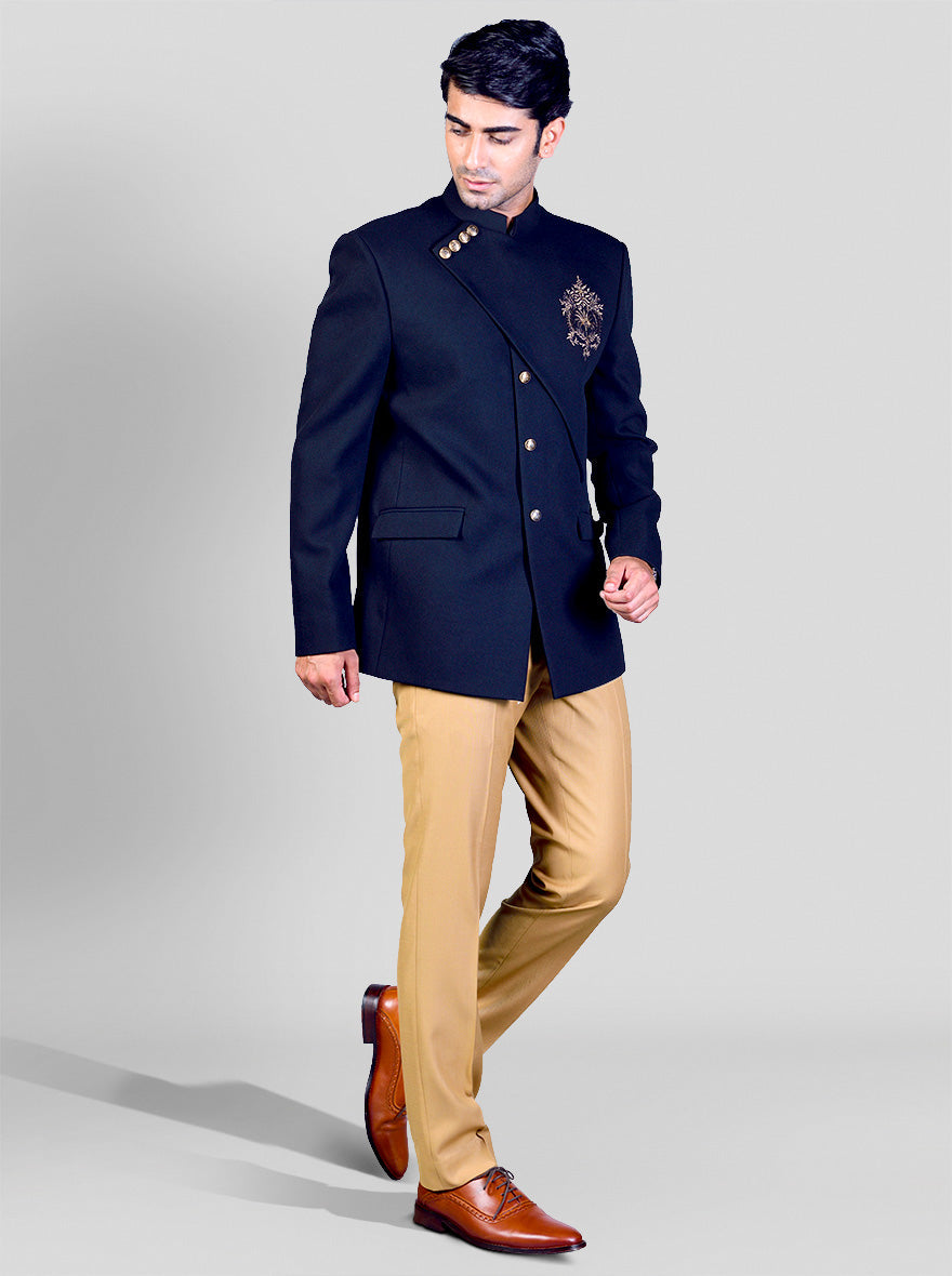 Black Jodhpuri Suit | JadeBlue