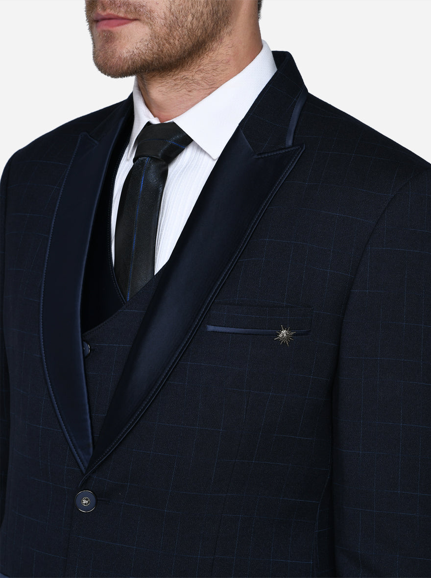 Navy Blue Suit | JadeBlue