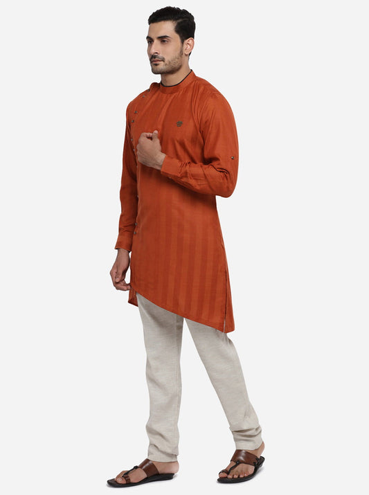 Rustic Orange Kurta | Azania