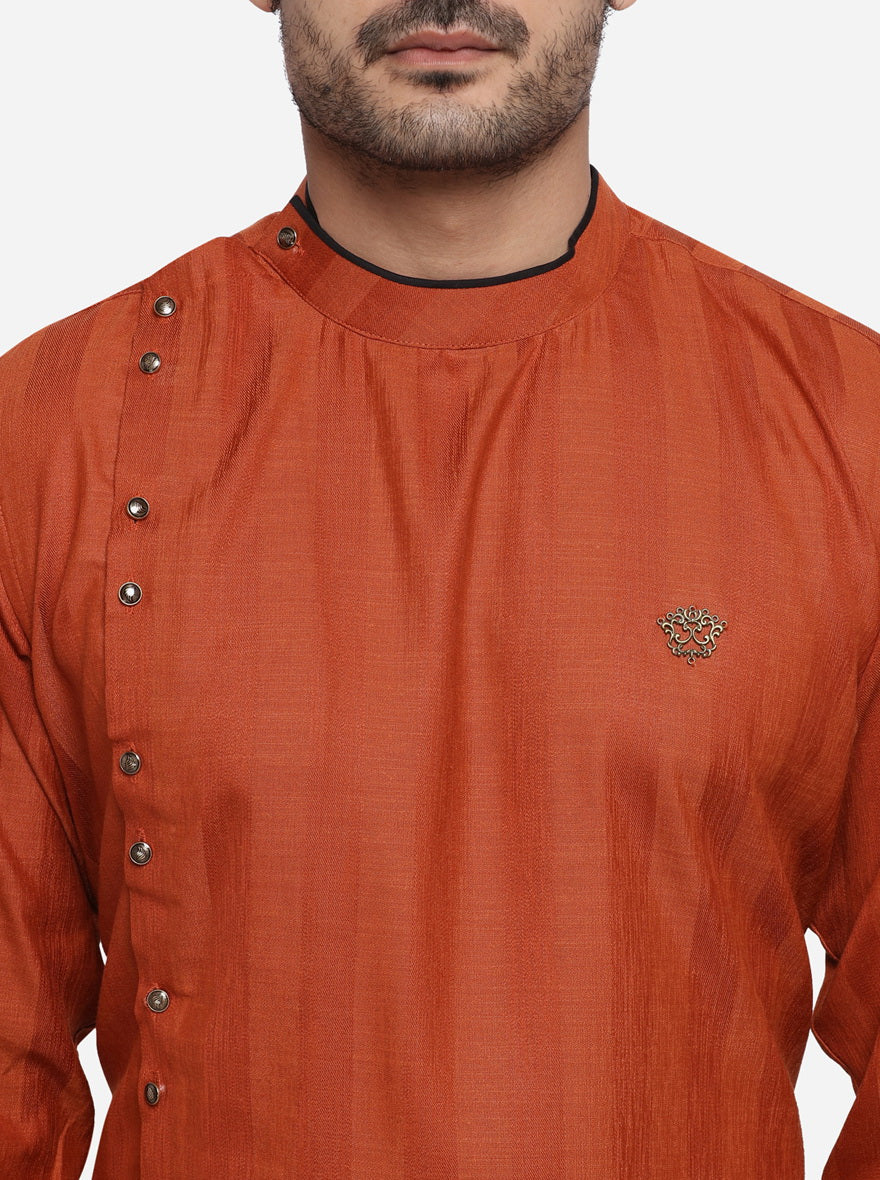 Rustic Orange Kurta | Azania