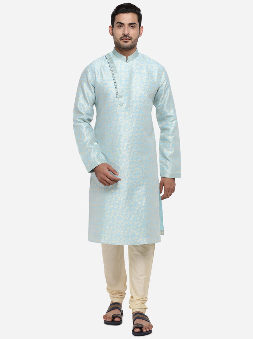 Sky Blue Kurta Set | Azania