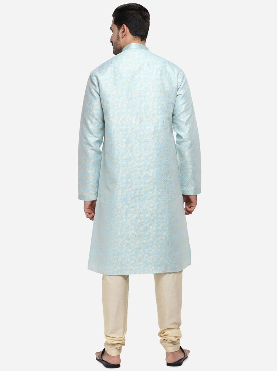 Sky Blue Kurta Set | Azania