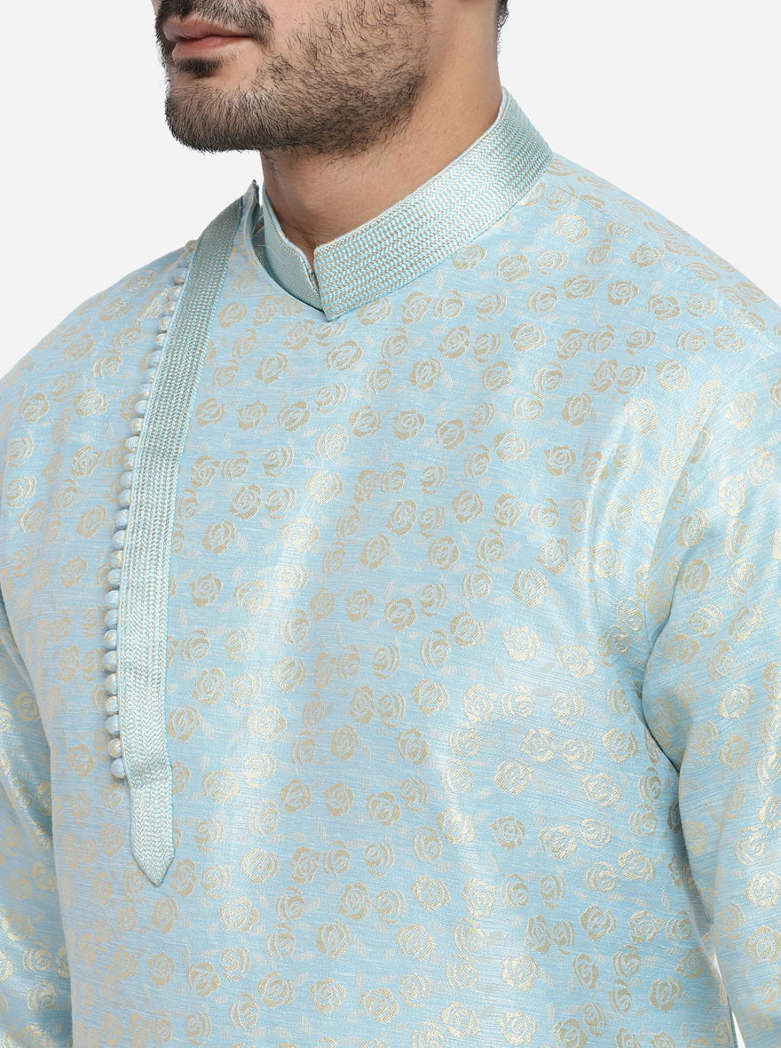 Sky Blue Kurta Set | Azania