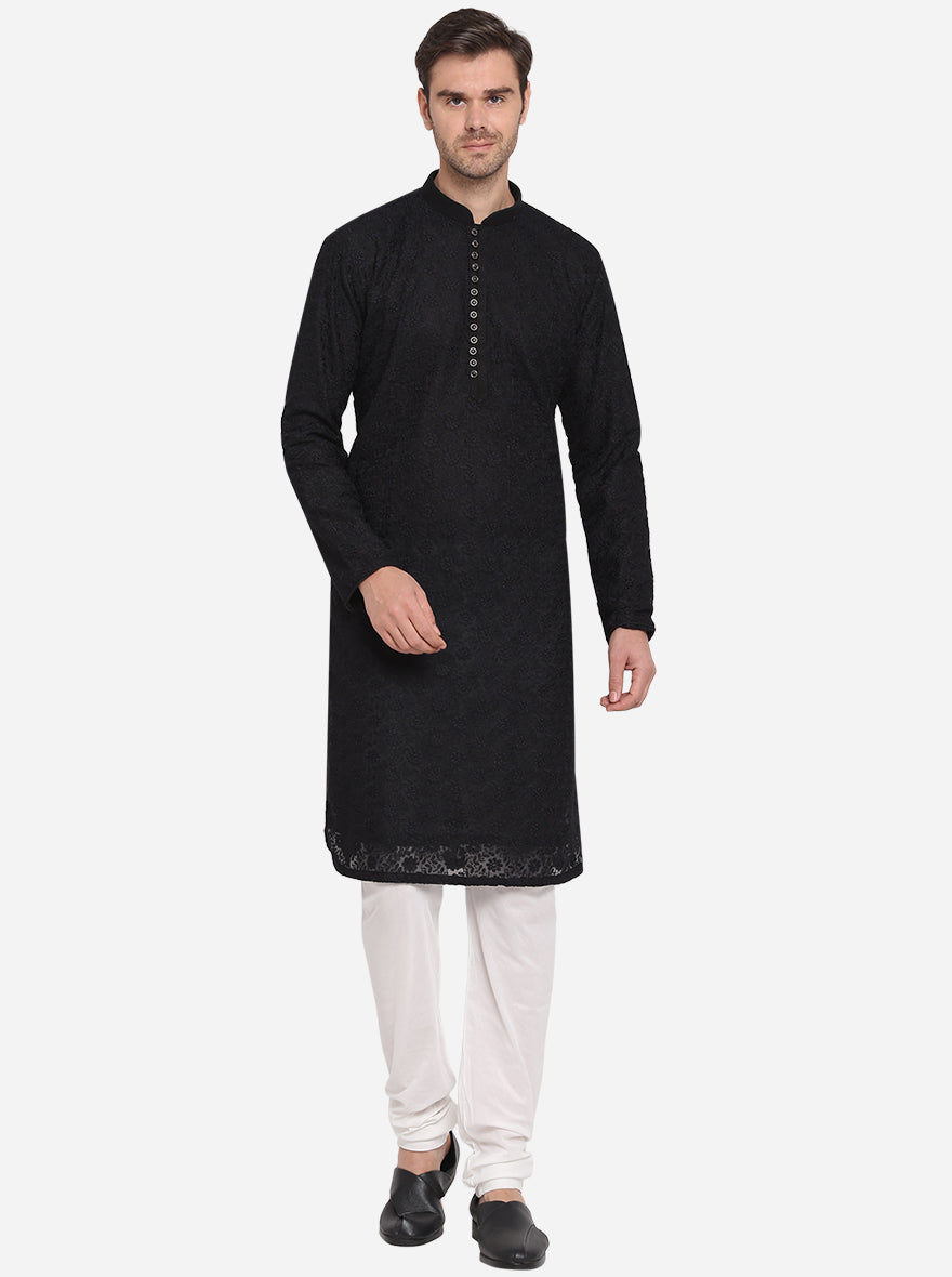 Black Kurta Set | Azania