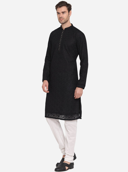 Black Kurta Set | Azania