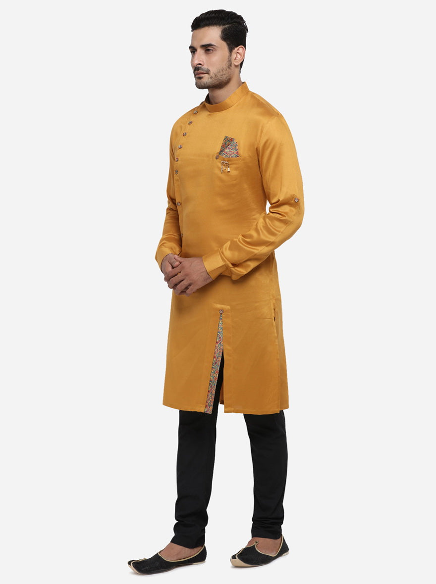 Chrome Yellow Kurta | Azania