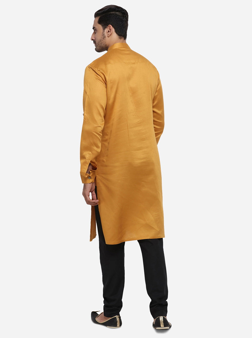 Chrome Yellow Kurta | Azania