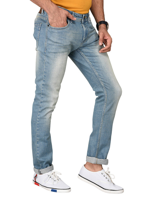 Greenfibre Dawn Blue Slim Fit Jeans