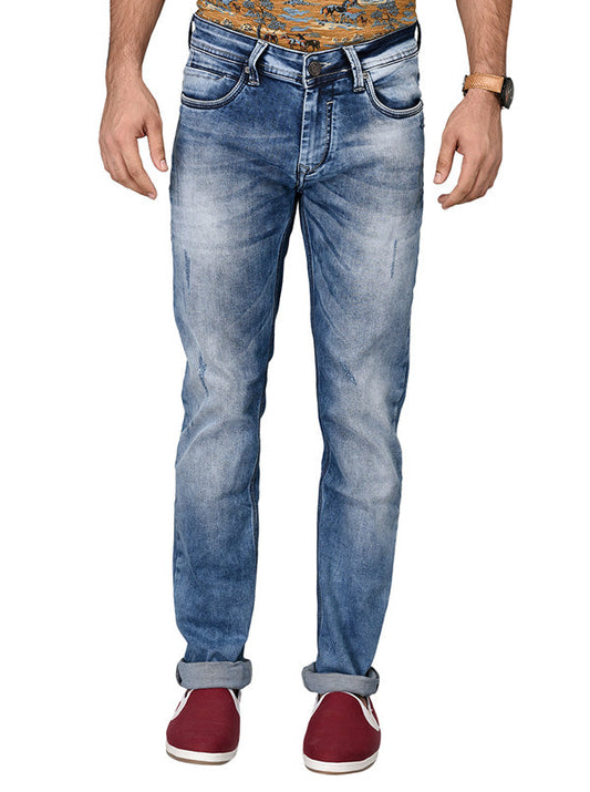 Light Blue Slim Fit Jeans | JB Sport