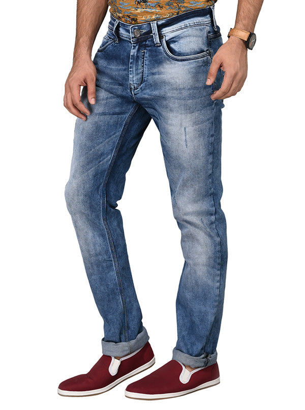 Light Blue Slim Fit Jeans | JB Sport