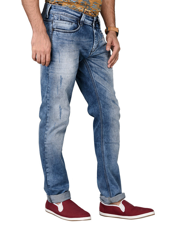 Light Blue Slim Fit Jeans | JB Sport