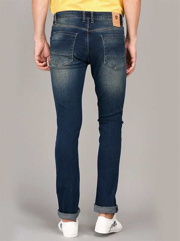 Blue Straight Fit Jeans | JB Sport