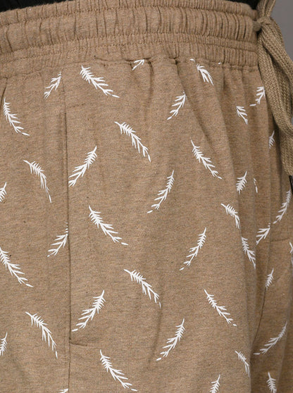 JadeBlue Beige Printed Shorts