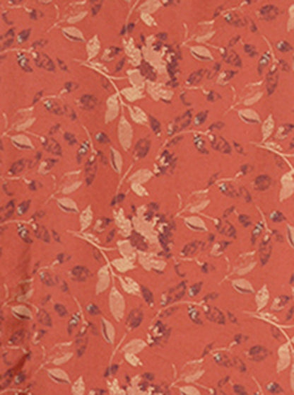 Red Printed Slim Fit Casual Shirt | JB Sport