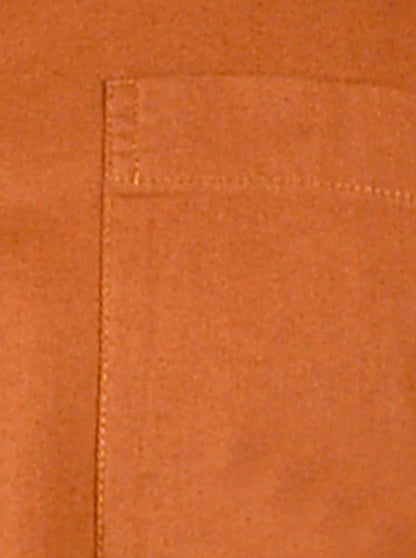 Brown Solid Slim Fit Casual Shirt | Greenfibre