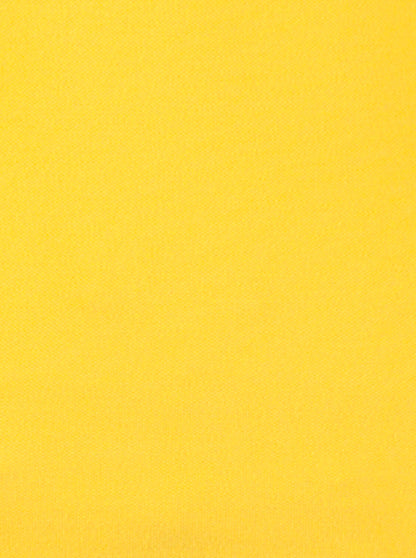 Daffodil Yellow Solid Slim Fit Polo T-shirt | Greenfibre