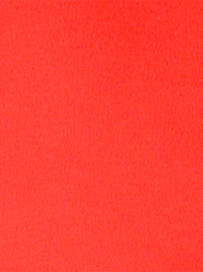 Bright Red Solid Slim Fit Polo T-shirt | Greenfibre