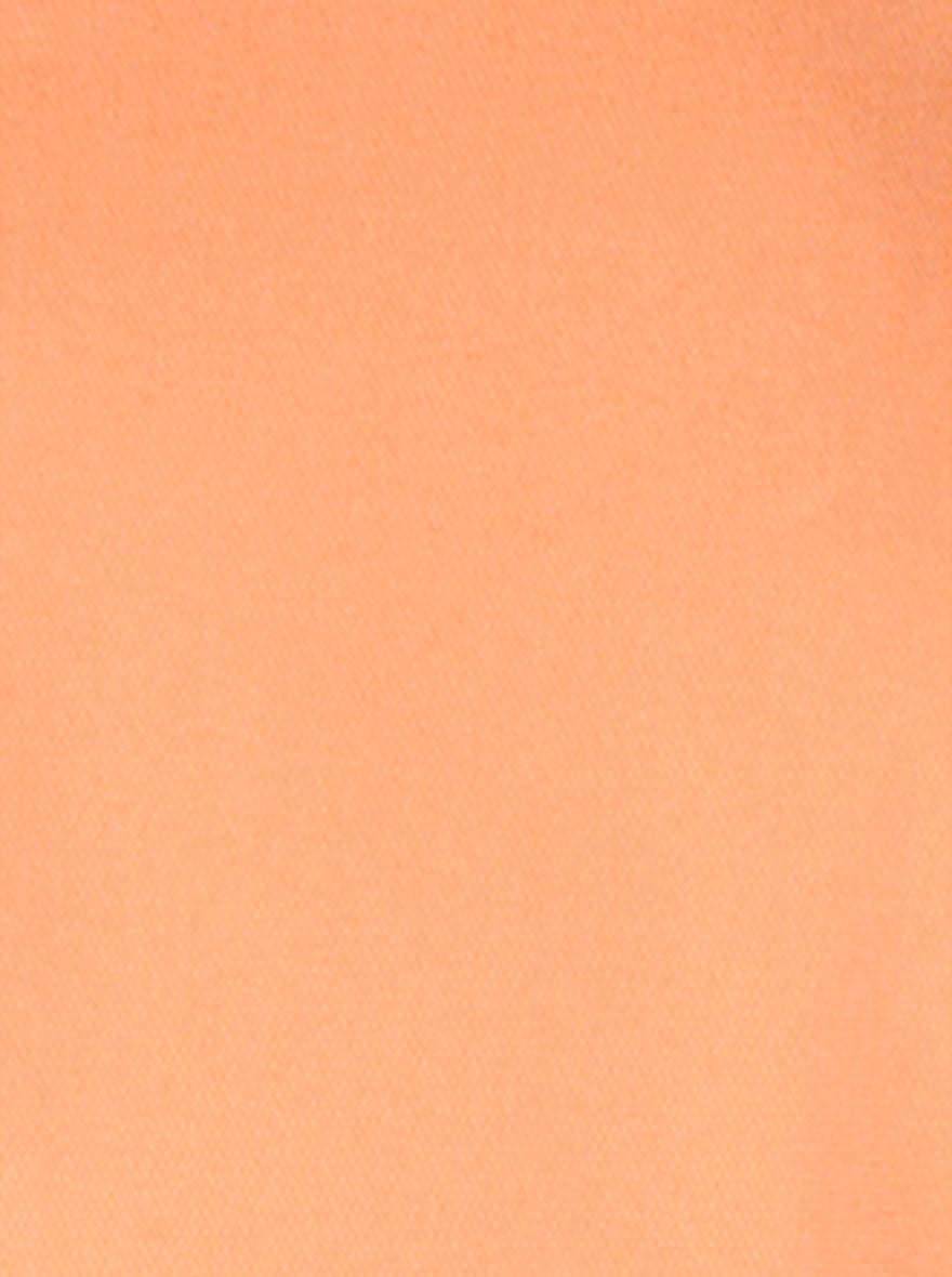 Ochre Orange Solid Slim Fit Casual Shirt | JB Sport