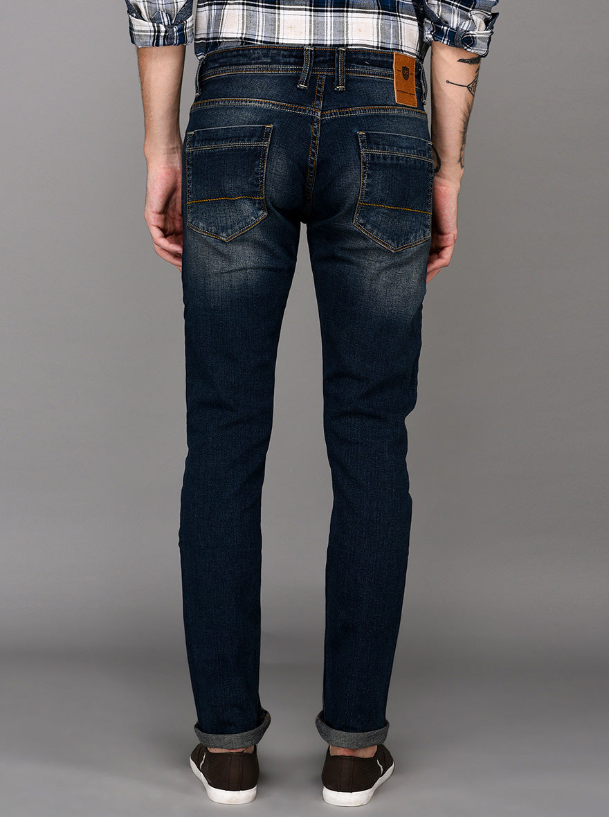 Blue Slim Fit Jeans | JB Sport