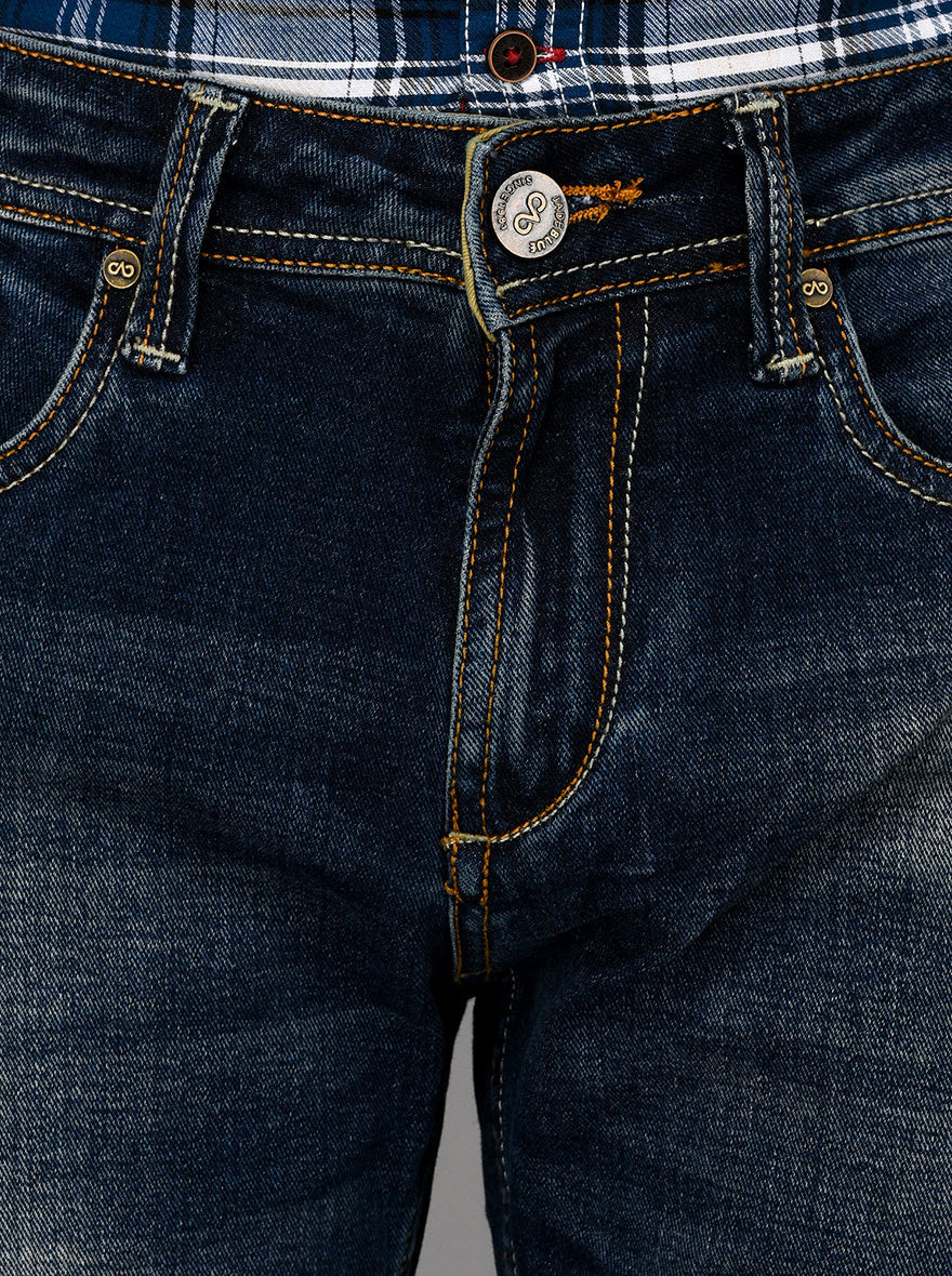 Blue Slim Fit Jeans | JB Sport