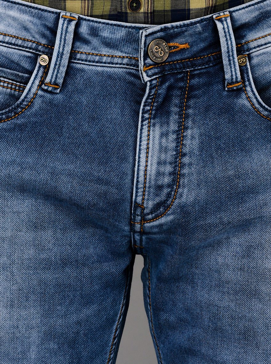 Light Blue Slim Fit Jeans | JB Sport