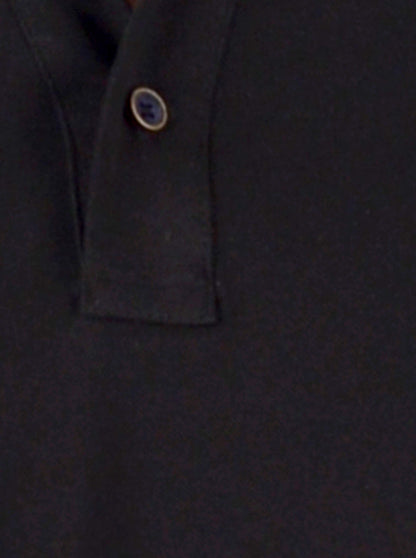 Phantom Black Solid Slim Fit Polo T-shirt | JB Sport