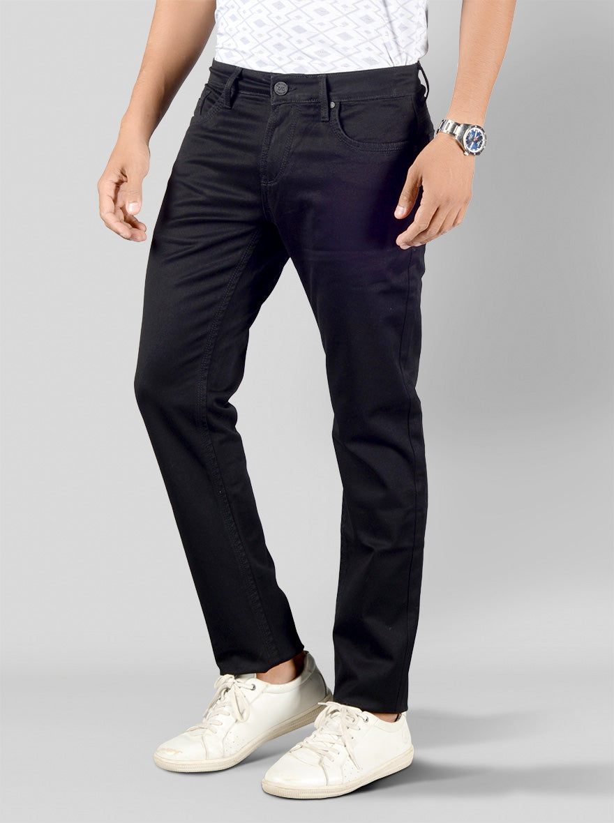 Black Slim Fit Jeans | JB Sport