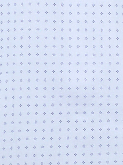 Placid Blue Printed Slim Fit Casual Shirt | JB Sport