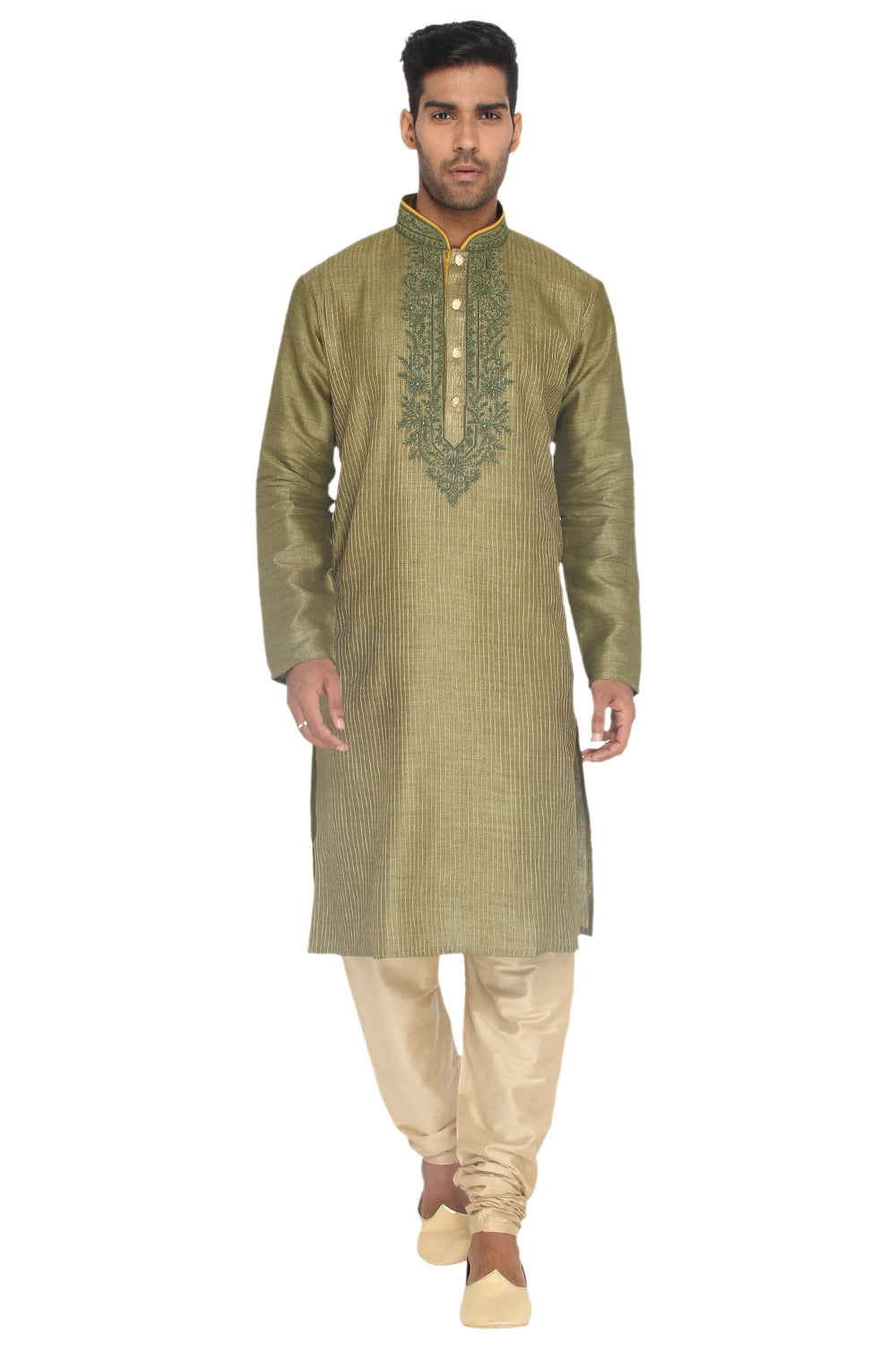 Dark Green Kurta Set