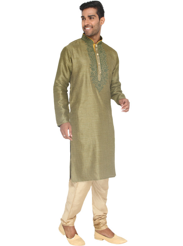 Dark Green Kurta Set