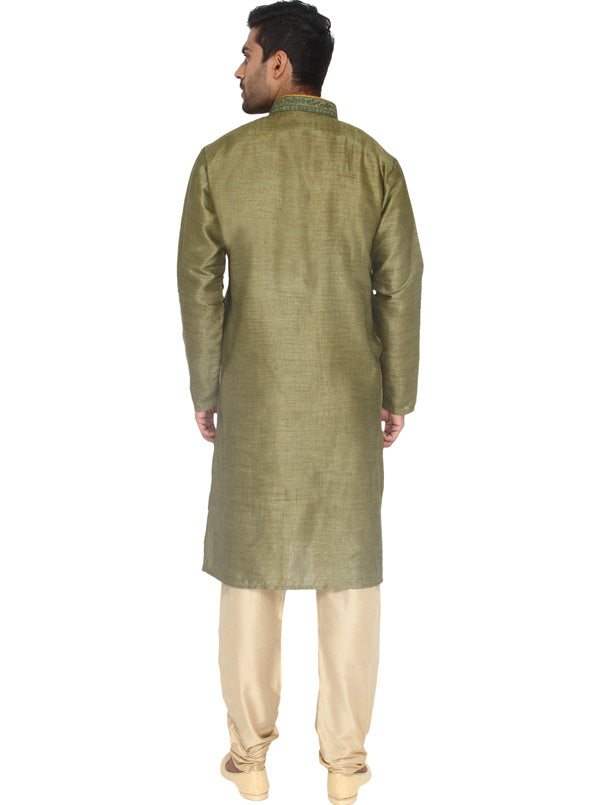 Dark Green Kurta Set