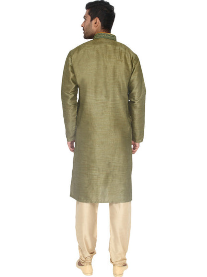 Dark Green Kurta Set