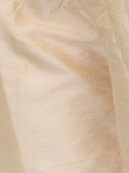 Light Orange & Golden Sherwani | Azania