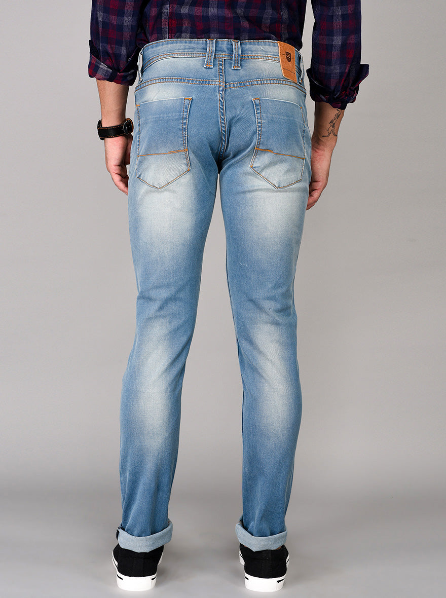 Blue Slim Fit Jeans | JB Sport