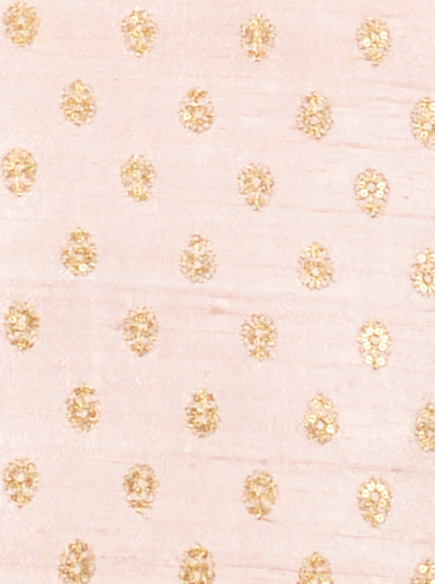 Peach & Golden Sherwani | Azania