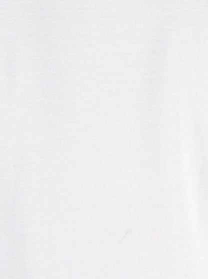 White Solid Slim Fit Polo T-Shirt | JB Sport