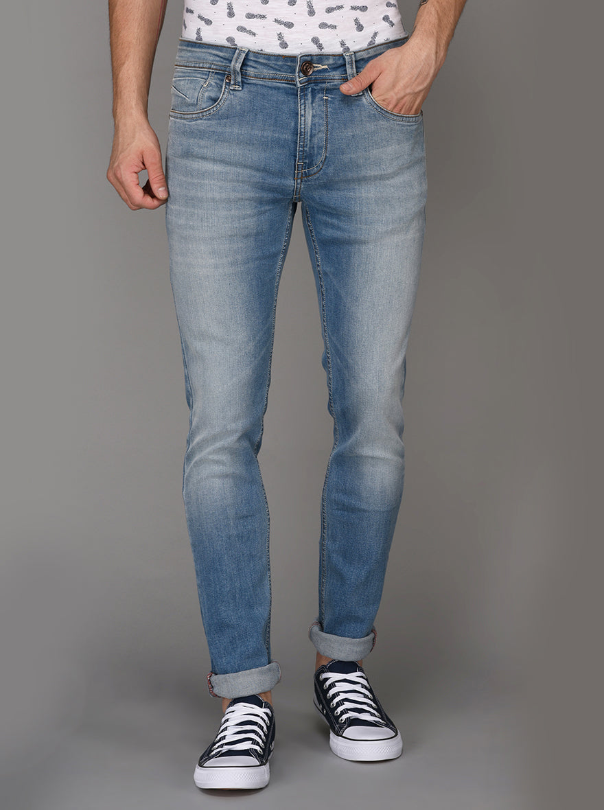 Greenfibre Celestial Blue Narrow Fit Jeans