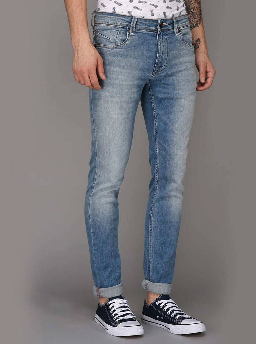 Greenfibre Celestial Blue Narrow Fit Jeans