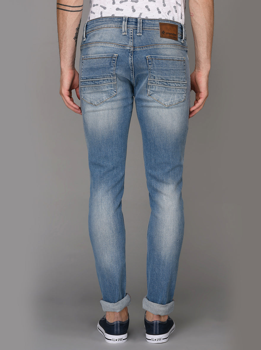 Greenfibre Celestial Blue Narrow Fit Jeans