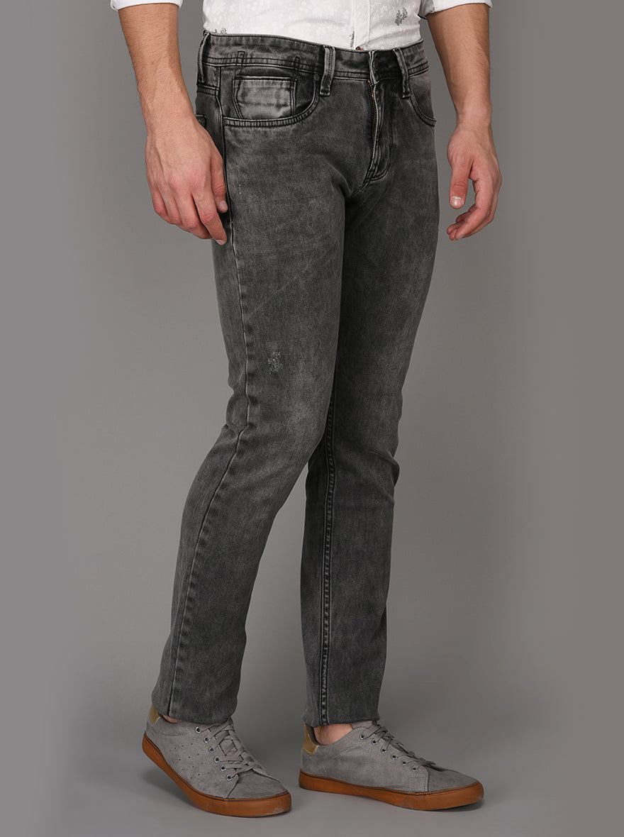 Grey Slim Fit Jeans | JB Sport