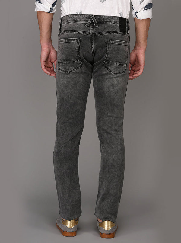 Grey Slim Fit Jeans | JB Sport