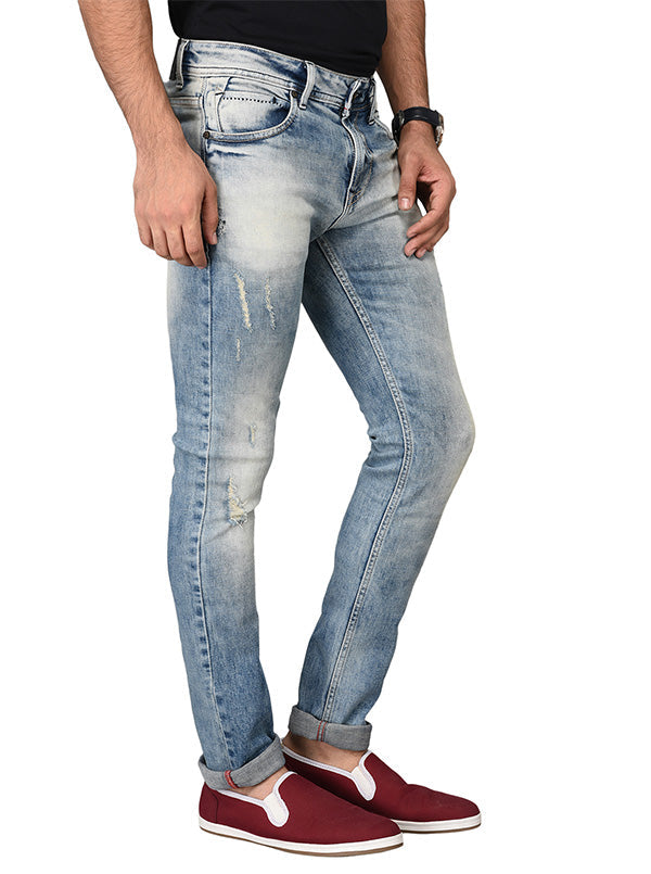 Greenfibre Light Blue Slim Fit Jeans